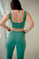 Sports bra woman light green