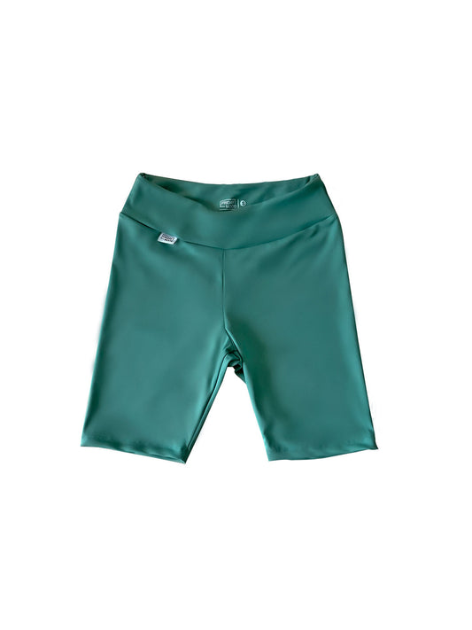 Shorts de ciclismo mujer verde claro