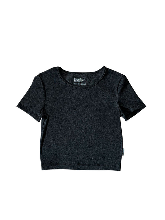  Short sleeved T-shirt  women dark gray